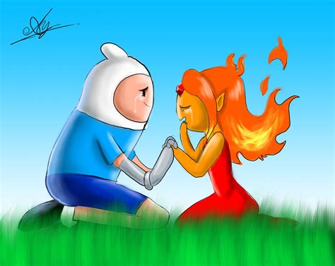 Finn And Flame Princess Kiss