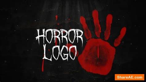 Videohive Halloween Horror Logo Reveal » free after effects templates ...