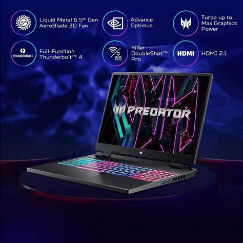 ACER Predator Helios Neo 16 (i7/ 16GB RAM/ 512GB SSD/ RTX 4050 ...