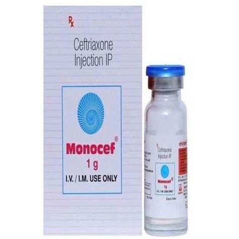 Pharmaceutical Suspensions - Monocef 1gm Injection Wholesale ...
