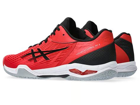 Asics Court Control FF 3 Badminton Shoe - Classic Red/Black – Achivr