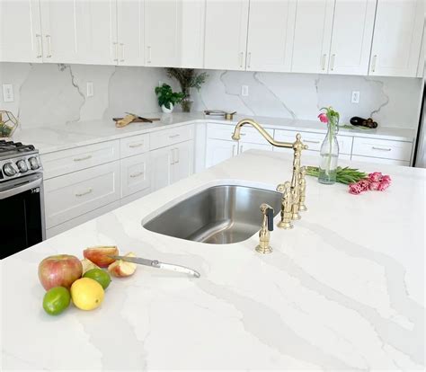 Kitchen countertop/vanity - Fabrication Quartz Slab Manufacturer from ...