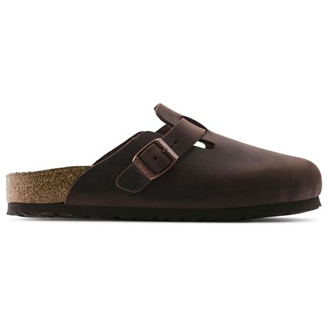 Buy Brown Brown/Habana Boston Soft Footbed Natural Leather Oiled Online ...