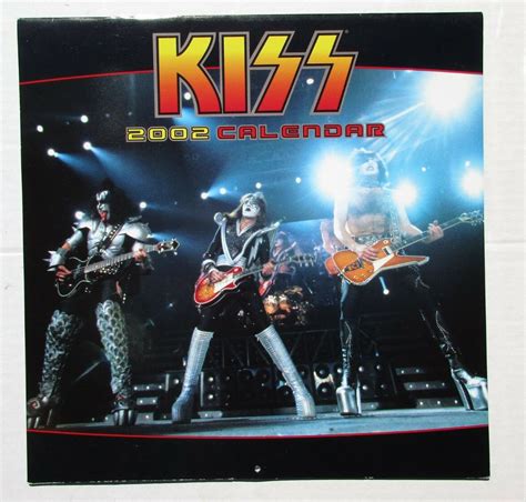 2002 KISS Calendar
