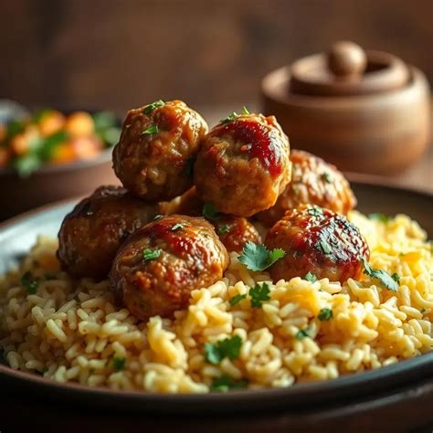 Ultimate Chicken Meatball and Rice Recipe: Easy & Delicious | Meatball ...