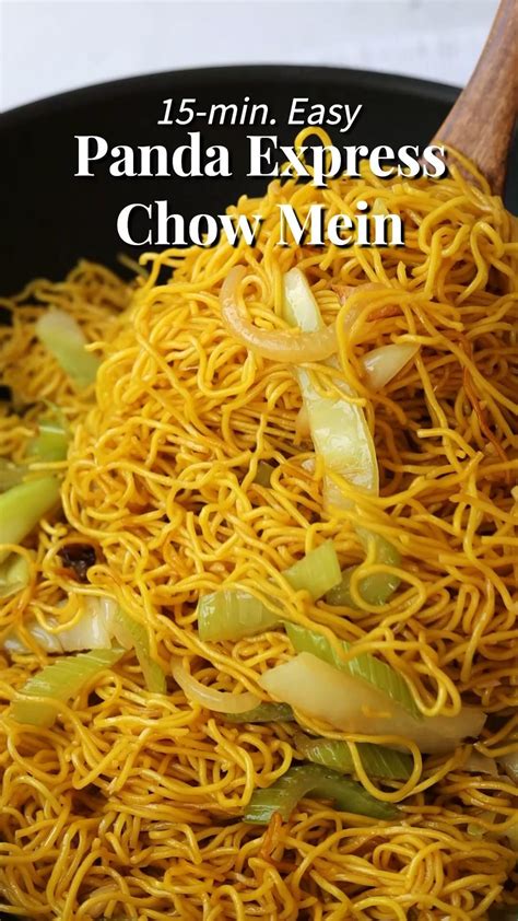 Panda express chow mein – Artofit