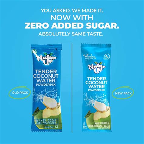 Naturup Tender Coconut Water Powder Mix | Nariyal Pani | No Artificial ...