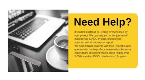 What is IGNOU Project?