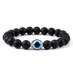 Buy Shining Diva Fashion Evil Eye Stone Unisex Bracelet for Women Girls ...