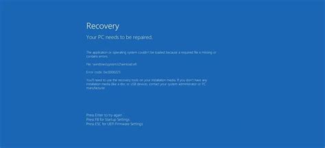 Windows System32 Winload.efi Error 的图像结果