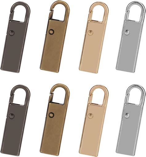 NQEUEPN 8pcs Zipper Pull Replacements, Detachable Zipper India | Ubuy