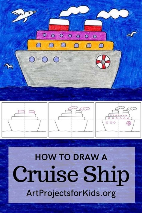 Ship Easy Drawing