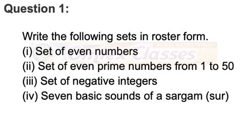 Education: Chapter 1 - Sets Mathematics Part I Solutions for Class 9 Math