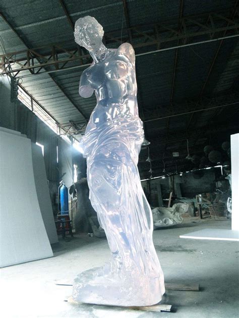 创意玻璃钢透明树脂雕塑壁饰酒店大堂墙上装饰艺术品水晶雕塑墙饰_orchid2501
