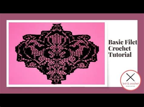Basic Filet Crochet 的图像结果