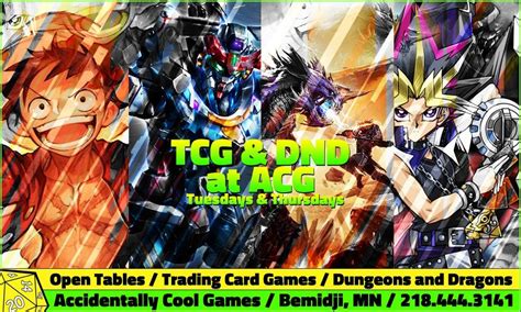 TCG & DND at ACG [Roleplaying + Trading Card Games], 214 3rd St NW ...