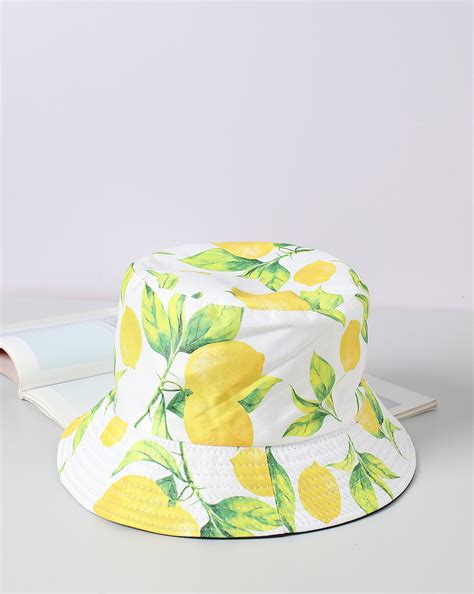 Haute Sauce Women Printed Anti-Sweat Bucket Hat
