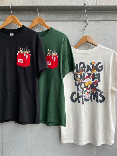 【CHUMS】HWYC Steel Cooler Pocket Tee | 【in the ROOTS】ONLINE SHOP