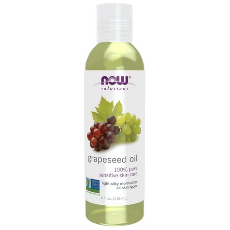 Now Foods Grapeseed Oil - 118 ml : Amazon.in: Health & Personal Care
