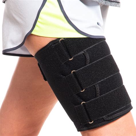 Hamstring Compression Sleeve Recovery Support – Non-Slip Groin Wrap for ...