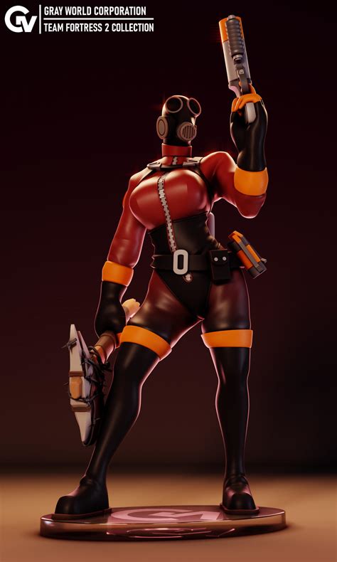 Image result for TF2 Fem Pyro Model