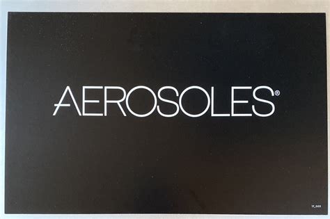 AEROSOLES 7"x11" Department Store Display Shoe Brand Sign Black/White ...