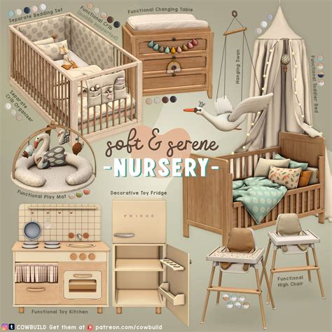Soft & Serene Nursery Furniture Set