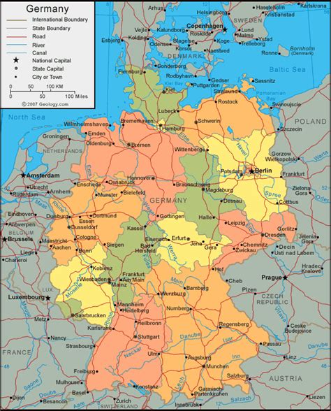Image result for Map of Germany
