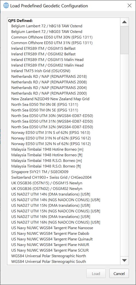 World Geodetic System Configuration 的图像结果