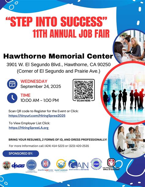 "STEP INTO SUCCESS" 11TH ANNUAL JOB FAIR - Los Angeles Regional ...