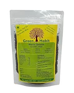 Green Habit Healthy & Nutritious Black Quinoa, Peruvian (250 gram Pack ...