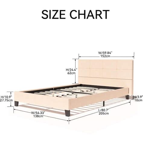Headboard Sizes Chart And Dimensions Guide DreamCloud, 60% OFF