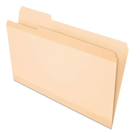Tops Business Forms Polyester Reinforced File Folder, Manila PFX86243 ...