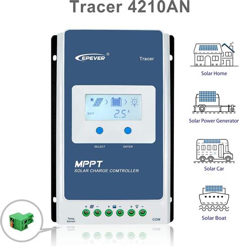 EPEVER 40A MPPT Solar Charge Controller, 12V/24V India | Ubuy