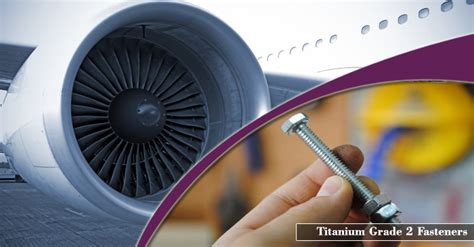 Titanium Grade 2 Fasteners | ASTM B348 UNS R50400 Hex Bolts Nut/Studs