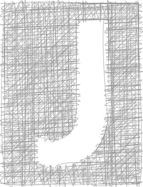 Freehand Typography Letter J Sketch Letter J Illustration Vector, Sketch, Letter J, Illustration ...