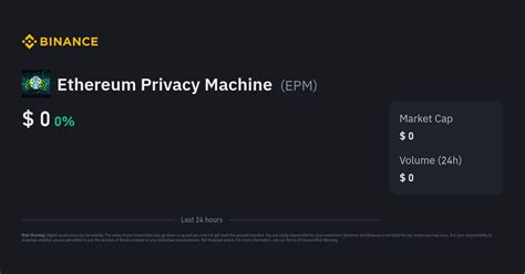 Ethereum Privacy Machine Price Today | EPM to USD Live Price, Market ...