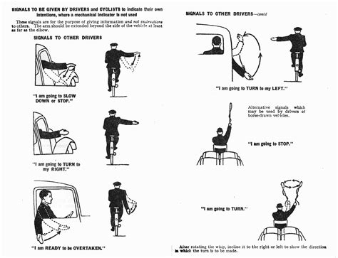 What are hand signals for driving - acutolf
