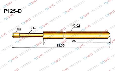 Pogo Pin P125-D – QYSMT