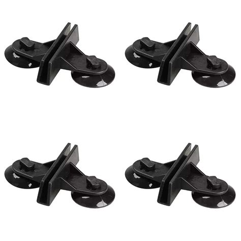 Ararat® Aquarium Glass Divider for Fish Tank Partition Black (Pack of 4 ...