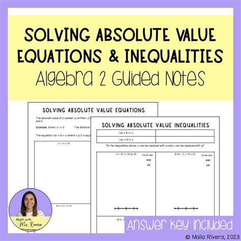 Absolute Value Notes at Christopher Hurtado blog