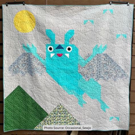 Top 7 Free Bat Quilt Patterns (+8 Bonus Patterns For Sale) - I Love ...