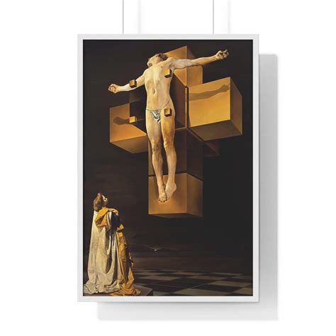 Salvador Dali Crucifixion Corpus Hypercubus Museum-grade Art Print ...