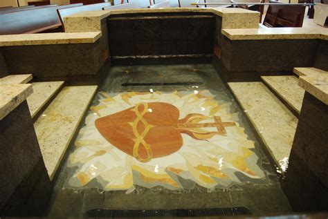 Sacred Heart Catholic Church Baptismal Font Project - Roman Fountains
