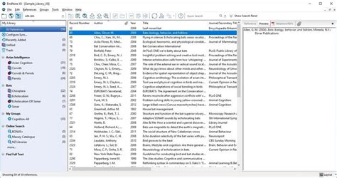 EndNote 8X 的图像结果