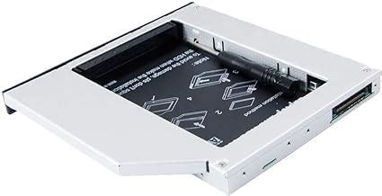 HB PLUS Universal 12.7mm SATA to SATA 2nd SSD HDD Hard Drive Caddy Case ...