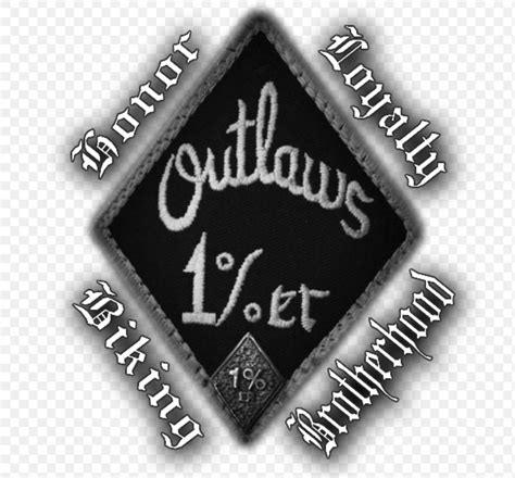 Outlaws 1% Off Motorcycle Club Patch