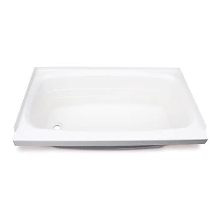 Lippert 24IN X 46IN BATHTUB; LEFT DRAIN - WHITE 209681 | Zoro
