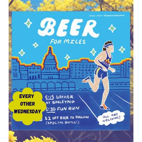 Beer For Miles Fun Run, 2045 Atwood Ave., Suite #107, Madison, WI ...