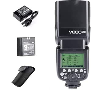 Godox V860II-S TTL Autoflash Speedlite High Speed Sync Li-ion Batteries ...